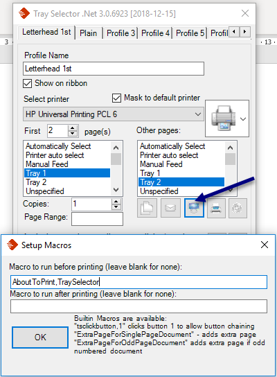 Cuadro de Diálogo de Macro